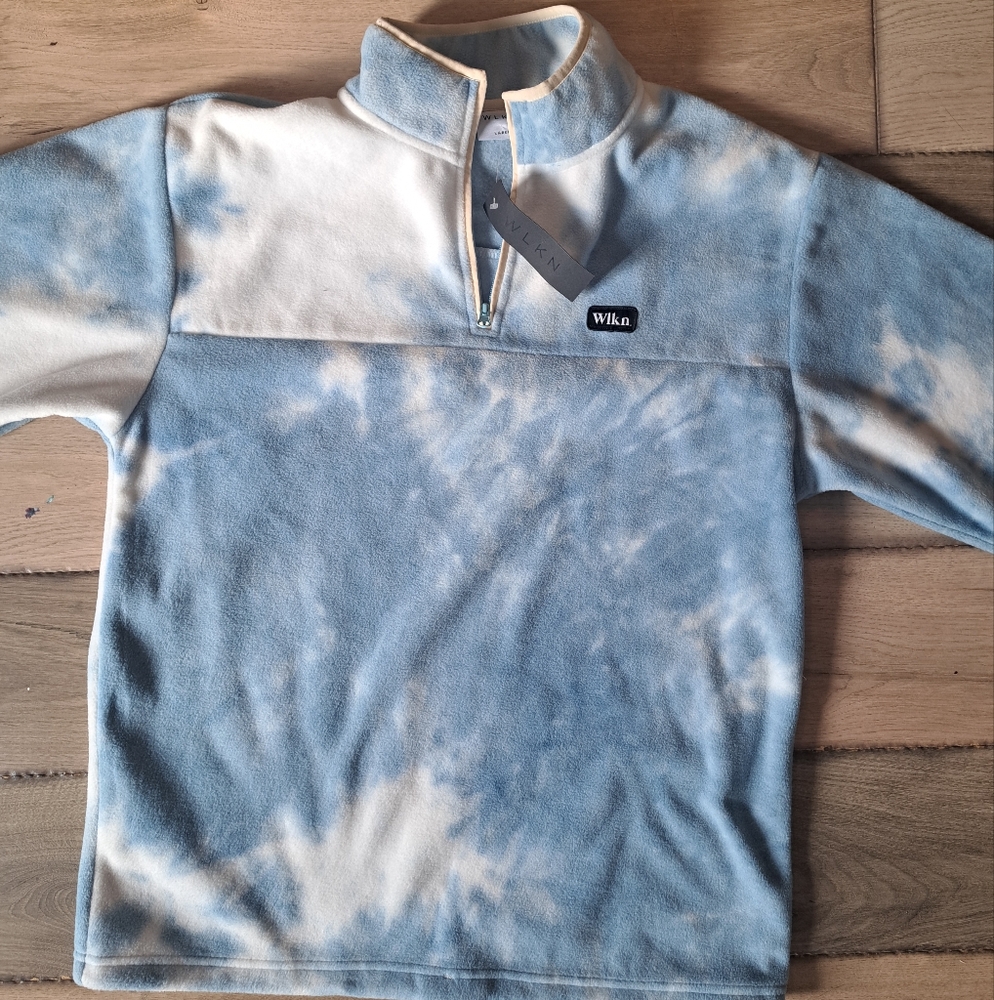 WLKN Tie-Dye Polar Fleece